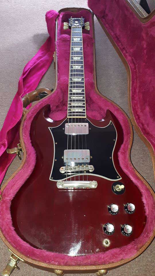 גיטרה וינטג' תל אביב, גיטרה וינטג', gibson sg stadart 1993