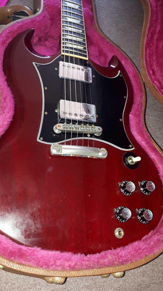 גיטרה וינטג' תל אביב, גיטרה וינטג', gibson sg stadart 1993